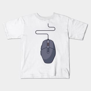 Gaming Mouse PC Gamer Illustration Kids T-Shirt